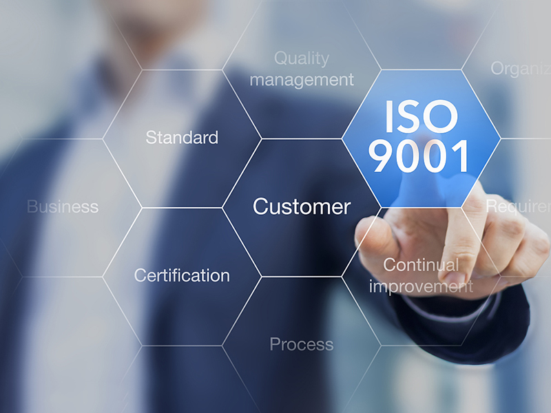 Norma ISO 9001 para a xestión da calidade de organizacións cun auditor ou xerente de formación
